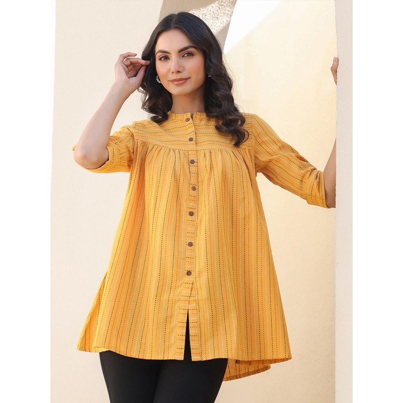 KALINI Mandarin Collar Tunic