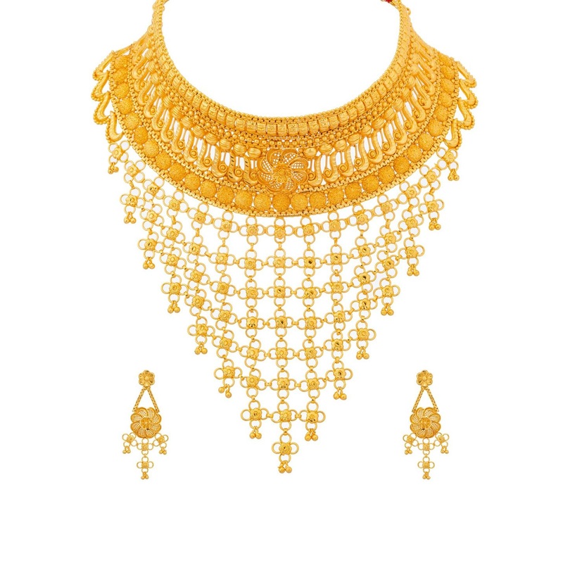 Manikya 24CT Gold Plated Bridal Jewellery Set