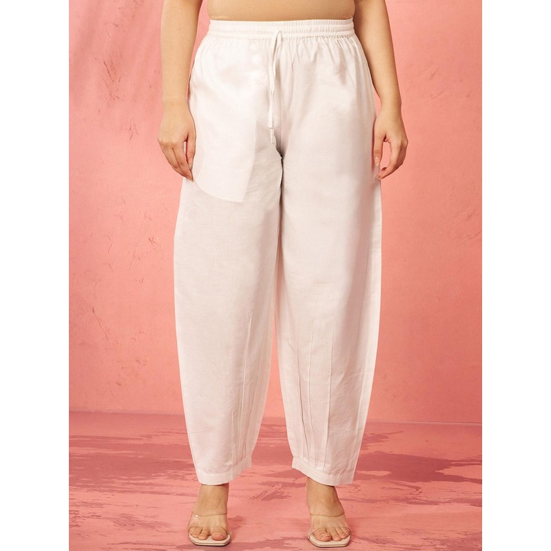 VASTRAMAY Women Cotton High-Rise  Afghani Salwar