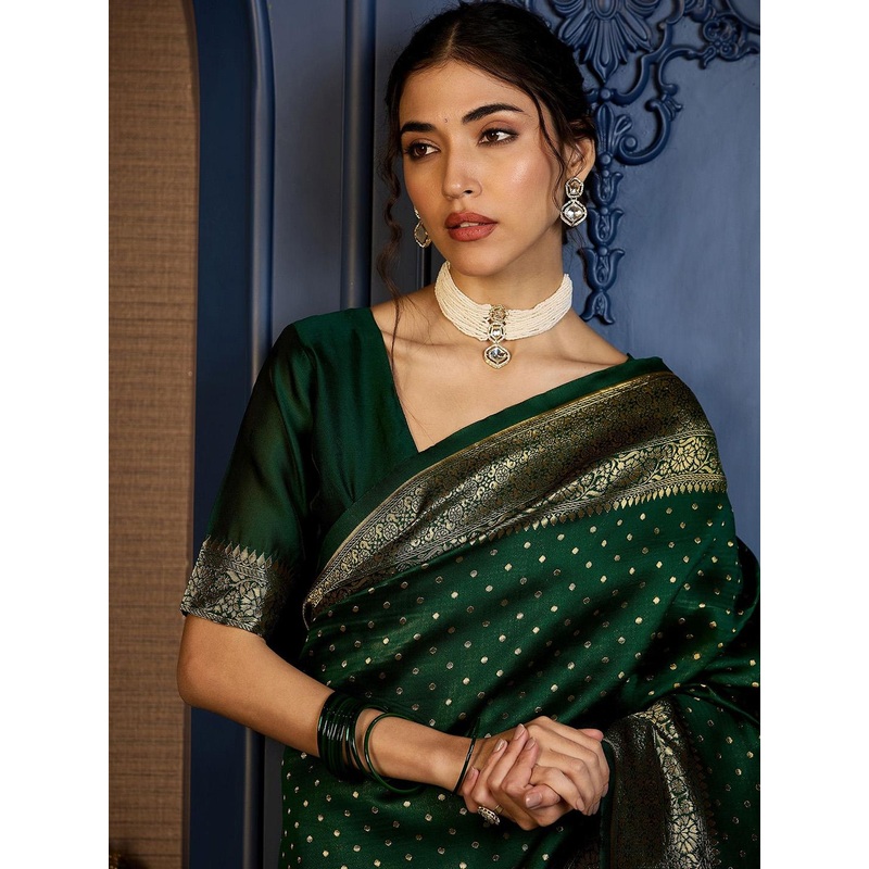 Sangria Woven Design With Zari Saree