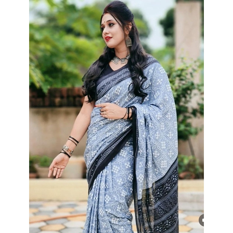 ETHNIC ODISHA HANDLOOM Women Ethnic Motifs  Saree