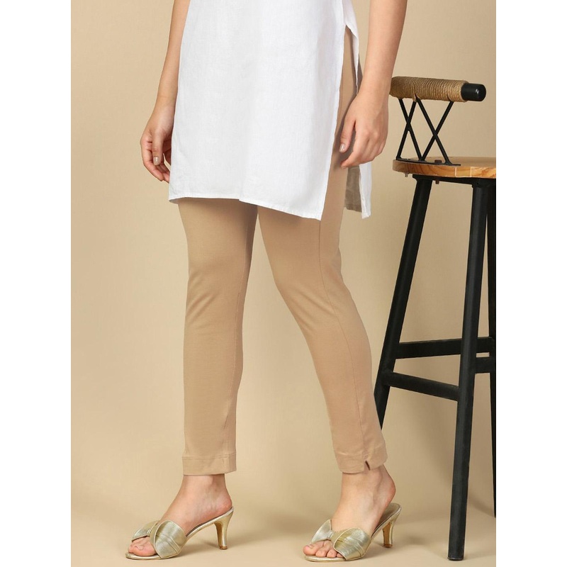 PYNK Mid-Rise Ankle-Length Leggings