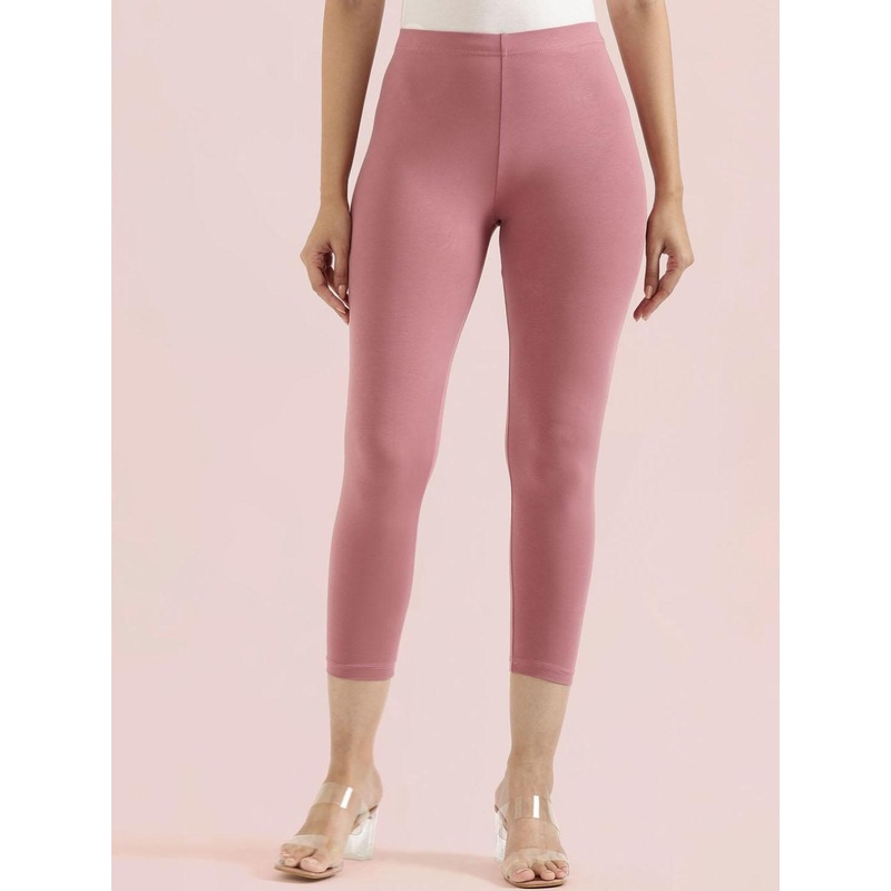 Go Colors Mid-Rise Cotton Leggings