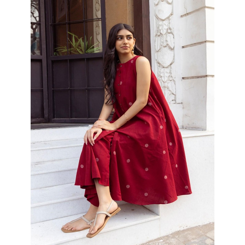 GoSriKi Women Printed Regular Kurta with Palazzos