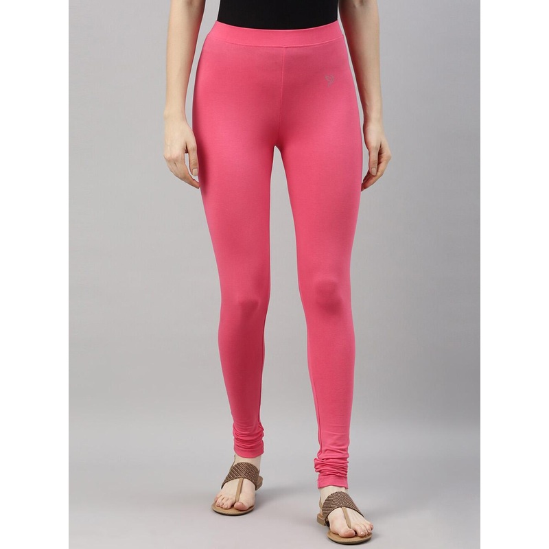 TWIN BIRDS Women Churidar Length Pure Cotton Ethnic Leggings