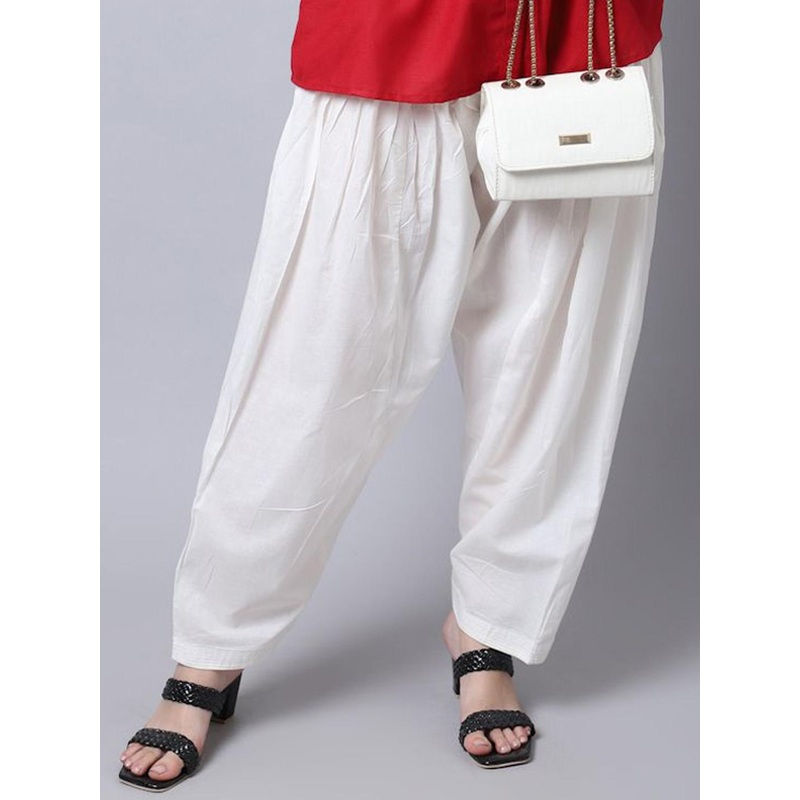 Miaz Lifestyle Women Loose Fit Cotton Patiala Salwar