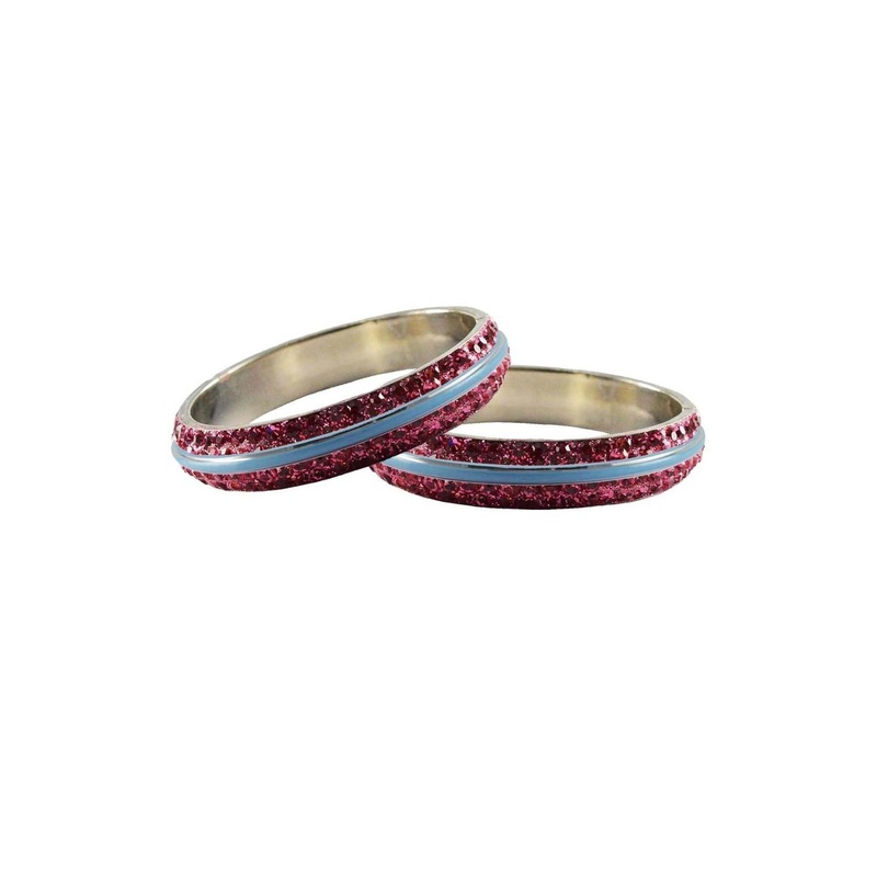 Vidhya Kangan Set of 2 Artificial Stones Bangle