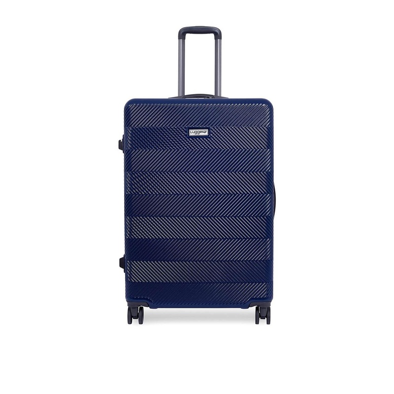 Luggero Unisex Hard Sided 360-Degree Rotation Large Trolley Bag