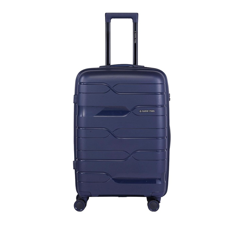 Nasher Miles Textured Soft-Sided Large Trolley Bag