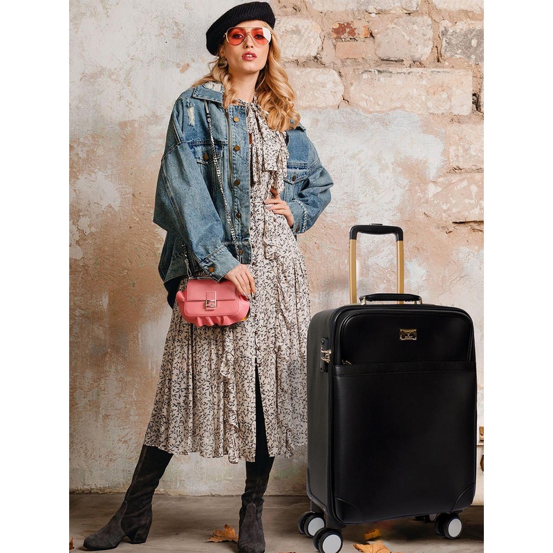 REDHORNS Soft Sided Cabin Trolley Suitcase