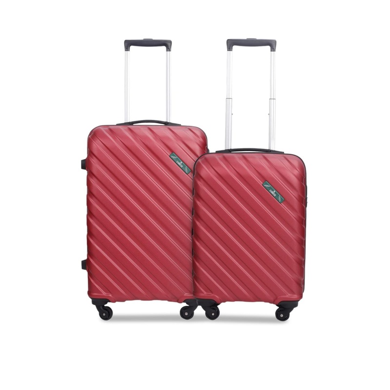 THE CLOWNFISH Unisex Pack Of 2 Hard Case Suitcase