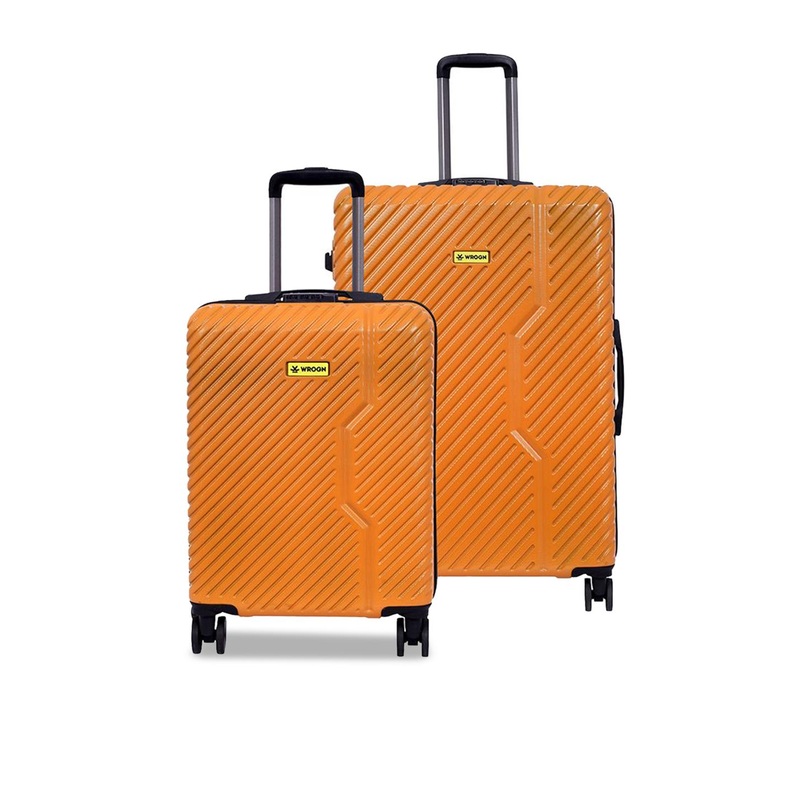 WROGN Set Of 2 Hard-Sided Trolley Bag