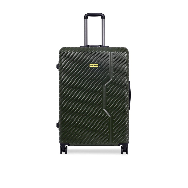 WROGN Unisex Hard Sided Trolley Suitcase