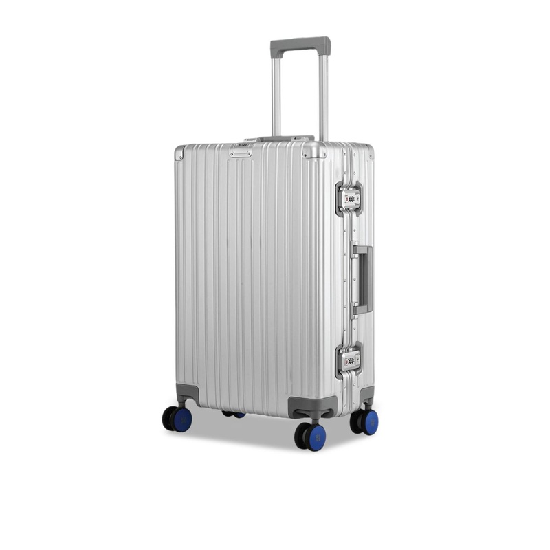 EUME Hard-Sided Medium Compression Straps Trolley Bag