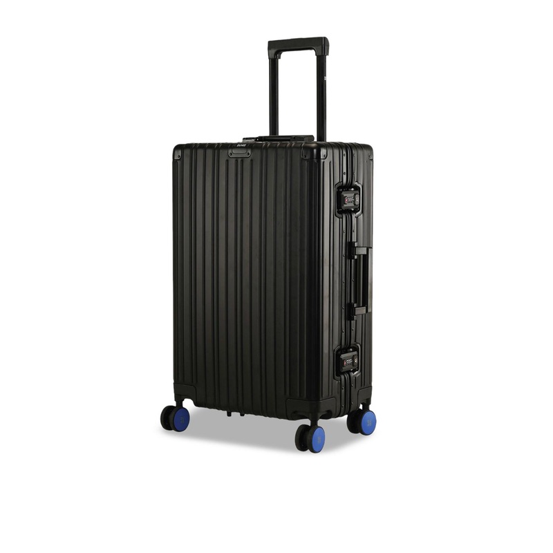 EUME Textured Hard-Sided Trolley Bag