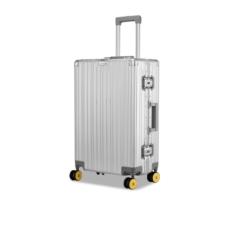 EUME Textured Medium Padded Trolley Bag