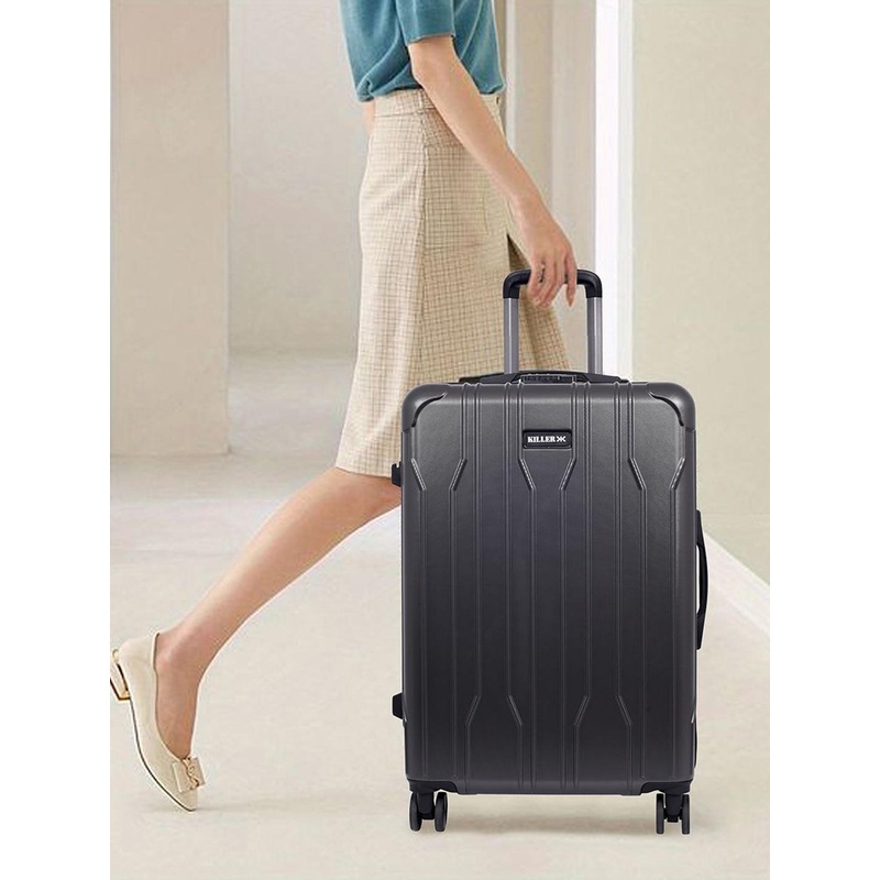 Killer Hard-Sided Cabin Trolley Non-Padded Suitcase