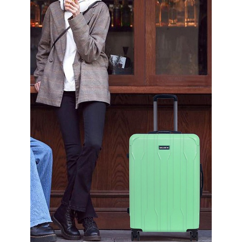 Killer Set Of 2 Hard-Sided Trolley Bags