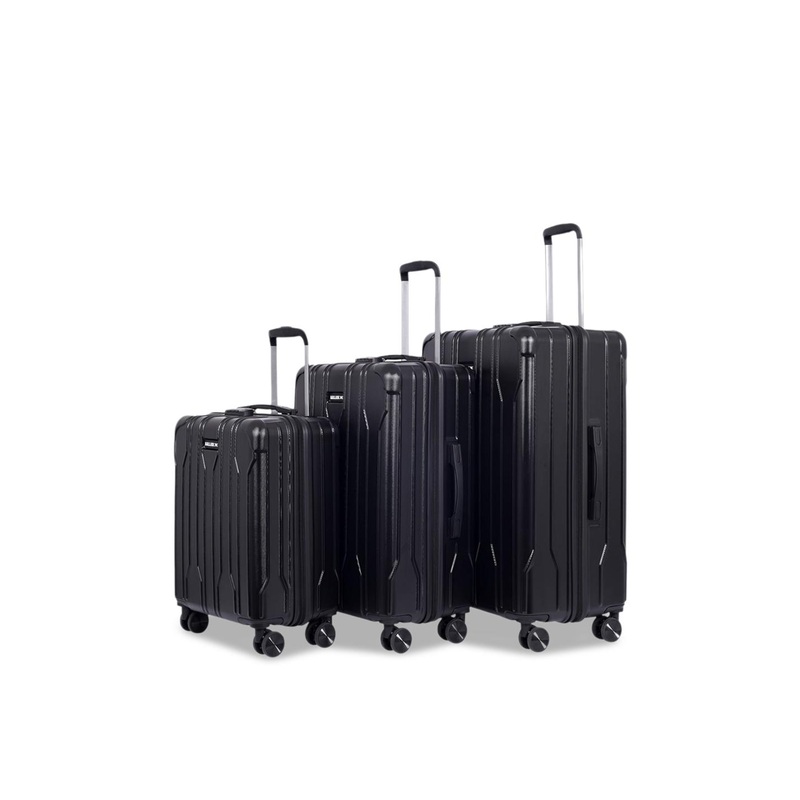 Killer Set Of 3 Hard Sided Trolley Bag