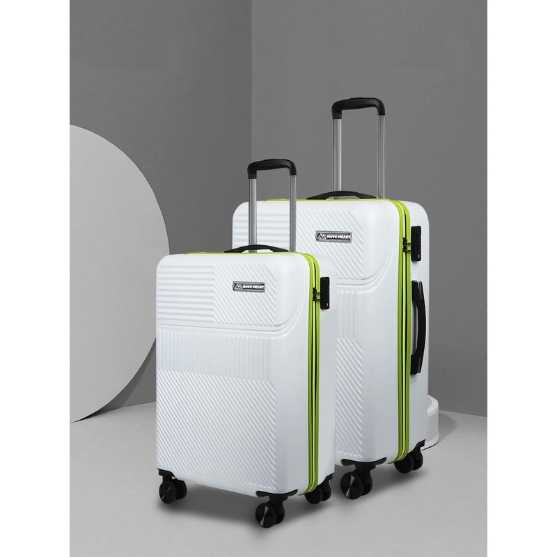 MOVE-MEANT Set Of 2 Hard-Sided Trolley Bags