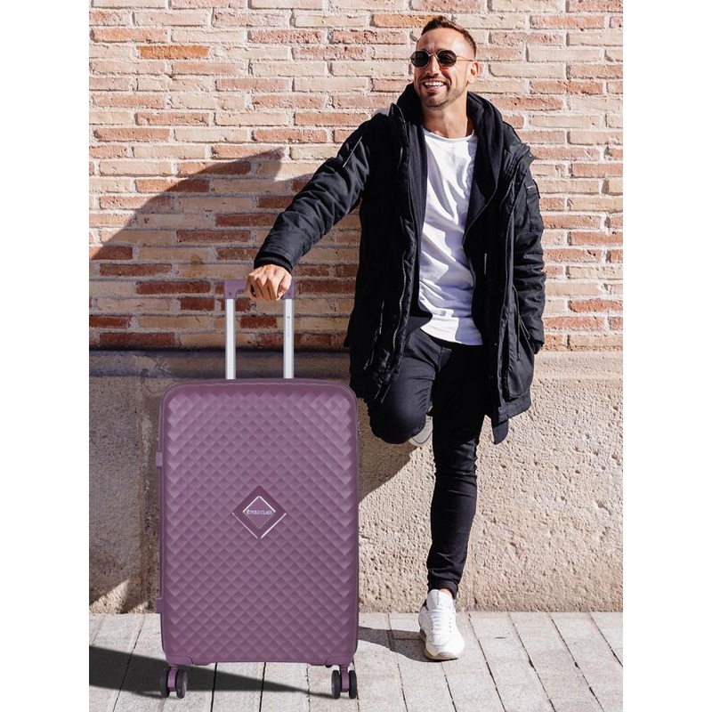 Polo Class Pack Of 2 Hard Sided Trolley Bag With Vanity Bag