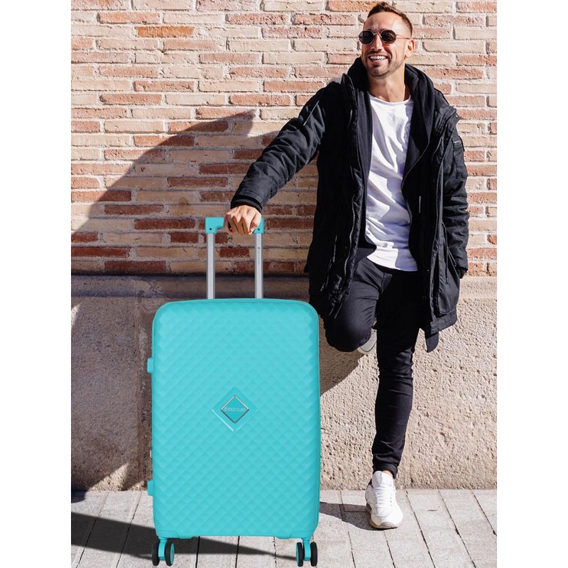 Polo Class Set Of 2 Unisex Textured Hard-Sided Trolley Bag