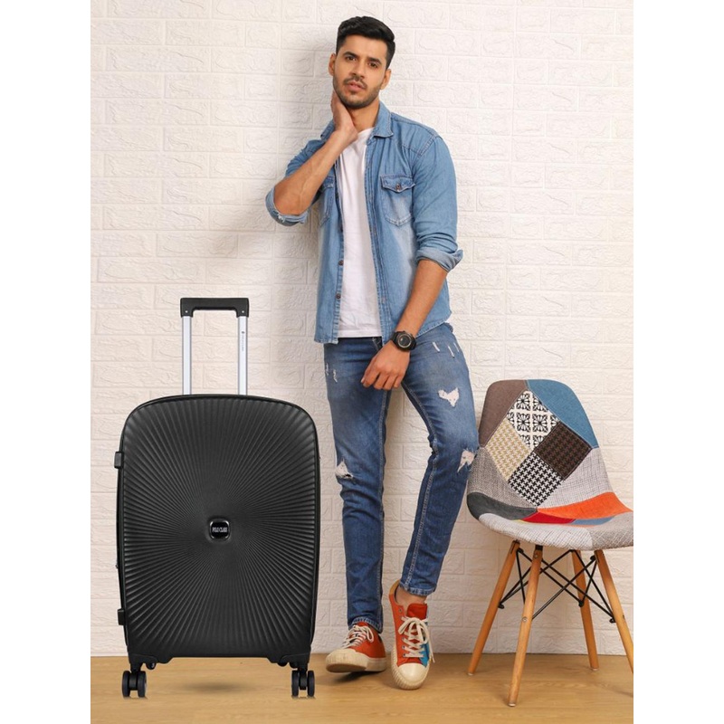 Polo Class Unisex Hard Sided Trolley Bag With Vanity Bag