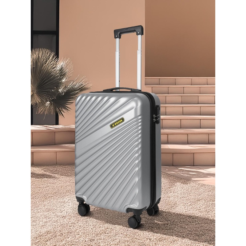WROGN Maverick 8 Wheel Hard Cabin Trolley Suitcase – 24 Inch – 44L