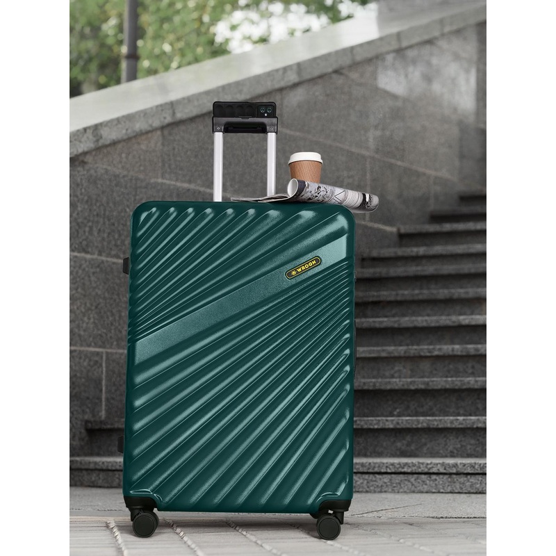 WROGN Maverick 8 Wheel Hard Large Trolley Suitcase – 28 Inch – 117L