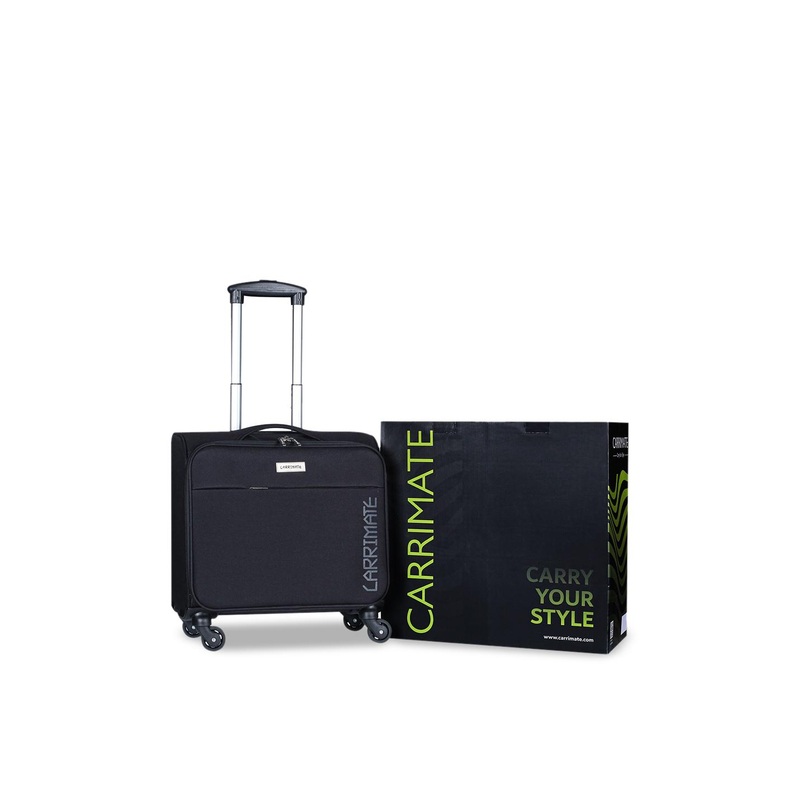 CARRIMATE Printed Soft-Sided Cabin Trolley Bag