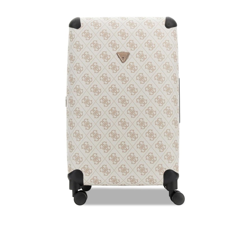 GUESS Berta Printed Hard Sided Large Trolley Bag