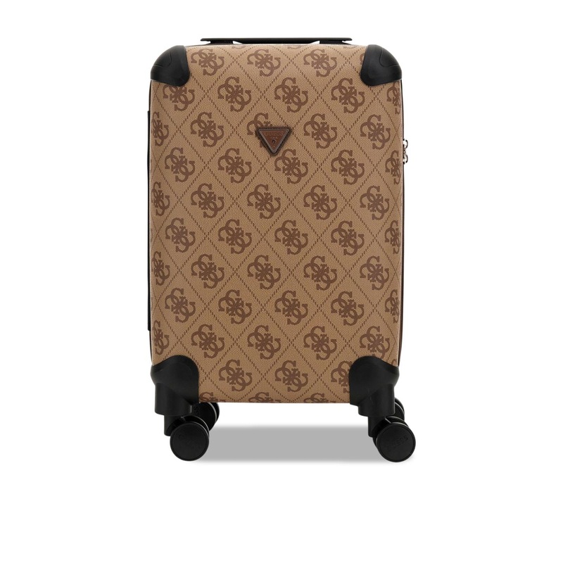 GUESS Berta Printed Hard-Sided Water-Resistant Cabin Trolley Bag
