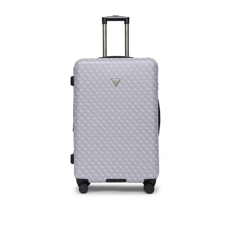 GUESS Jesco Printed Hard-Sided Water-Resistant Medium Trolley Bag