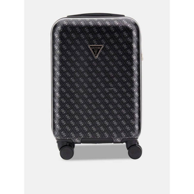 GUESS Printed Jesco 18 In 8-Wheeler Hard-Sided Trolley Suitcase