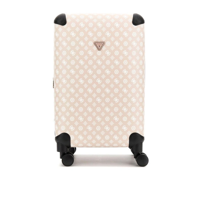 GUESS Wilder Printed Hard-Sided Medium Trolley Bag