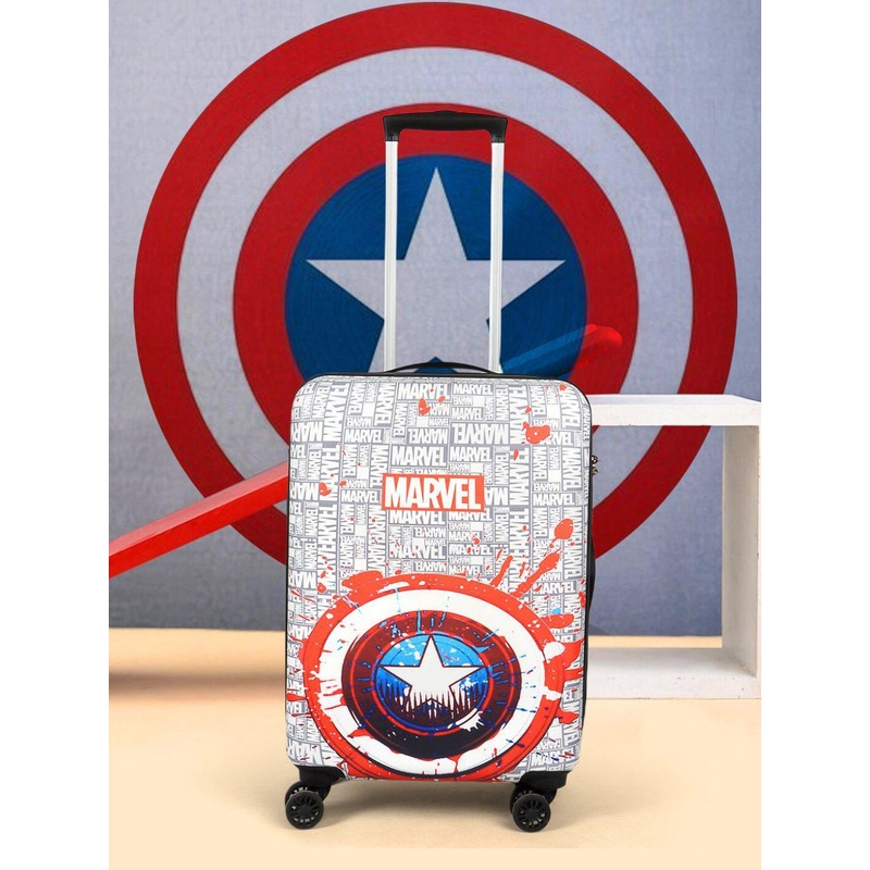 NOVEX Boys Printed Hard-Sided Cabin Trolley Bag