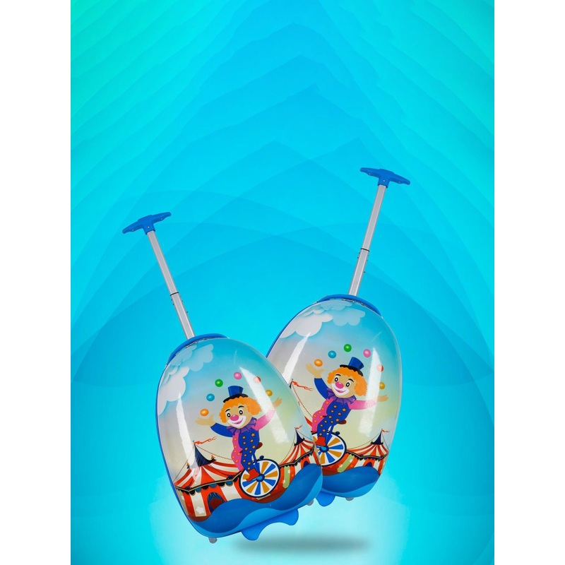 Polo Class Printed Hard-Sided Medium Trolley Bag