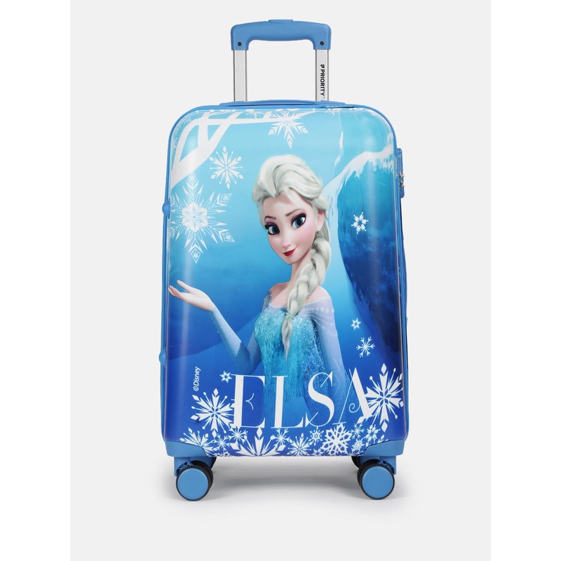 Priority Girls Disney Frozen Princess Printed Hard Cabin Trolley Bag – 63 L