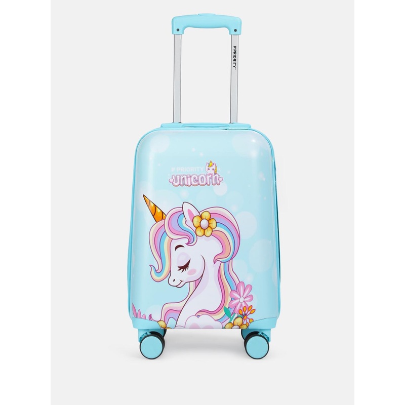 Priority Girls Unicorn Printed Hard Cabin Trolley Bag – 38 L