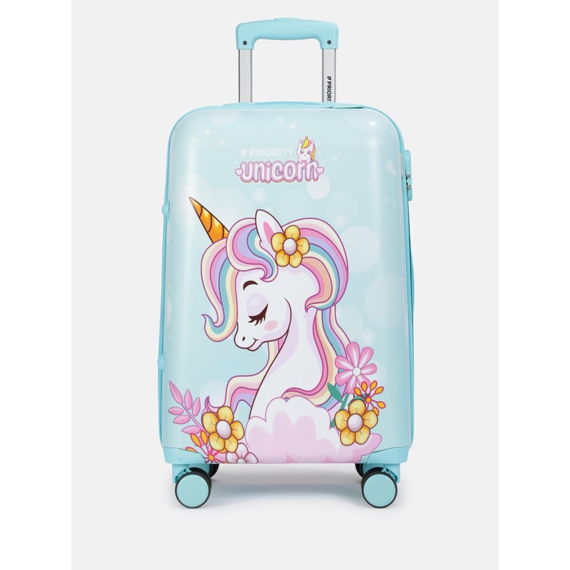 Priority Girls Unicorn Printed Hard Large Trolley Bag – 63 L
