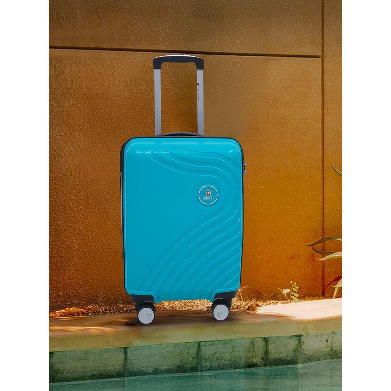 SWISS MILITARY MilesPro Cabin Hard Sided Trolley Bag