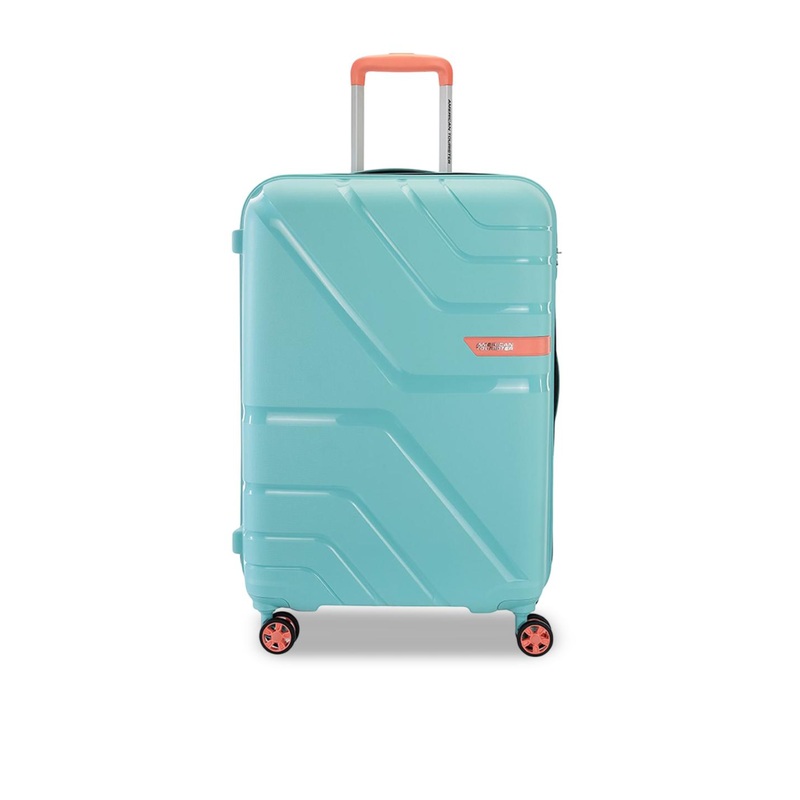 AMERICAN TOURISTER Textured Hard-Sided Medium Trolley Bag