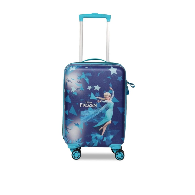 Disney Kids Frozen Printed Hard-Sided Cabin Trolley Suitcase