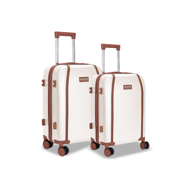 FUR JADEN Set Of 2 Wayfarer Hard-Sided Trolley Suitcase