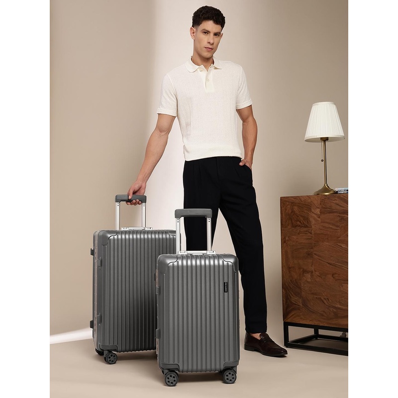 Kenneth Cole Set of 2 360-Degree Rotation Hard Case Medium & Large Trolley Bags