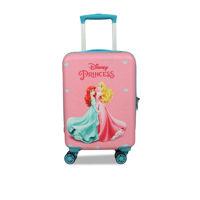 NOVEX Girls Printed Hard-Sided Medium Trolley Bag