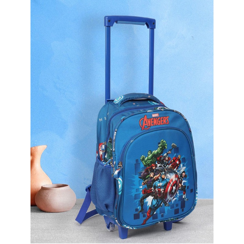 NOVEX Kids Avengers Backpack Trolley Bag
