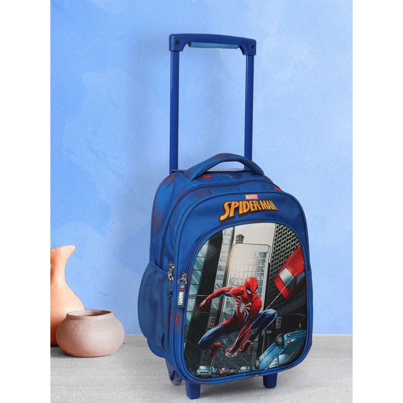 NOVEX Kids Spiderman Backpack Trolley Bag