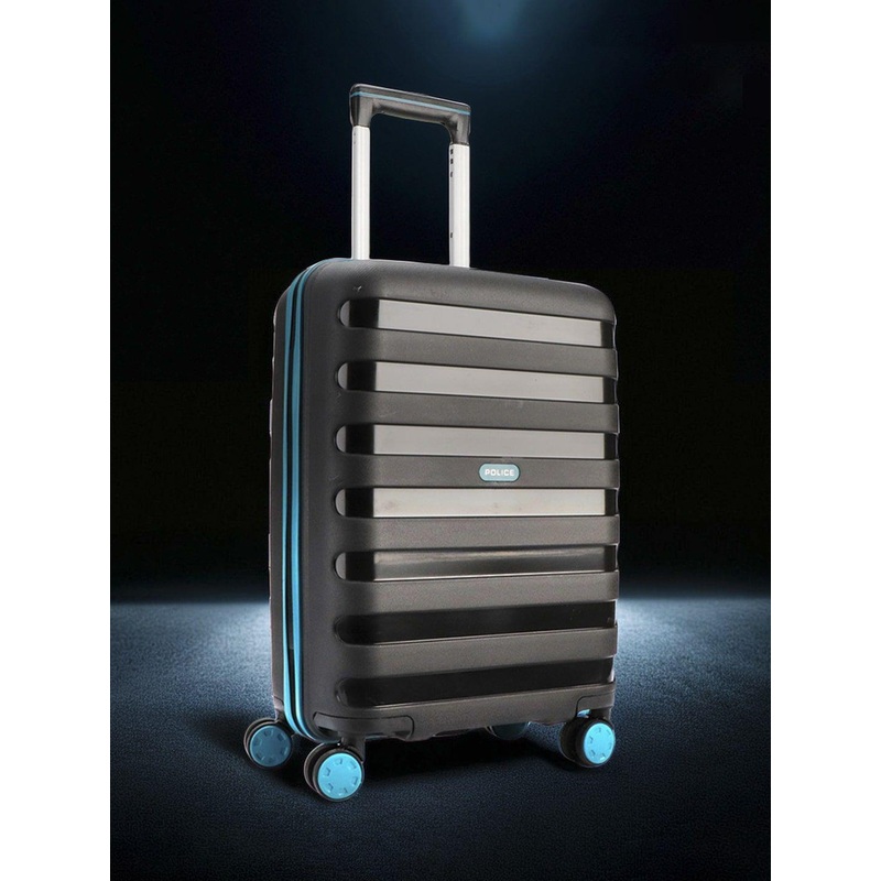 Police Unisex Hard Sided Trolley Suitcase