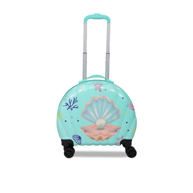 Polo Class Kids Textured Textured Hard-Sided Trolley Suitcase